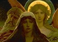 The Sorrowing Soul Between Doubt and Faith (1884) - Elihu Vedder