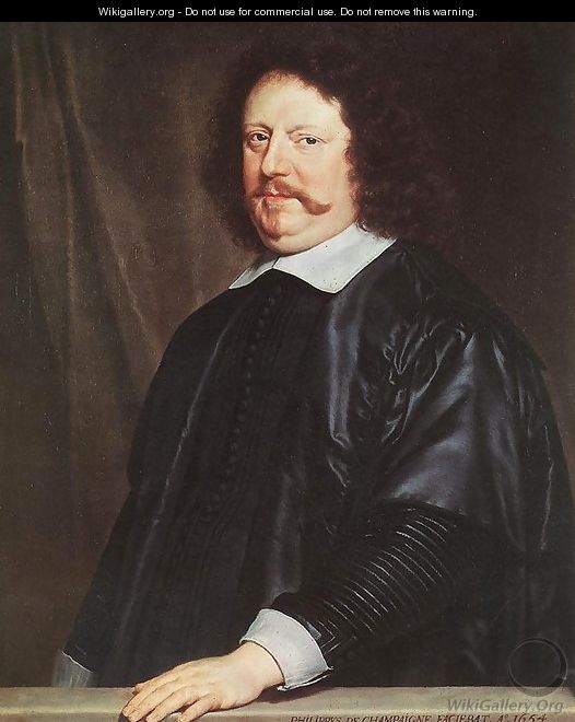 Portrait of Henri Groulart 1654 - Philippe de Champaigne