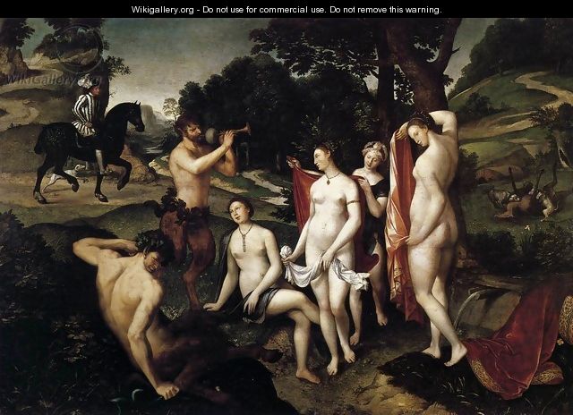 The Bath of Diana 1550s - Francois Clouet