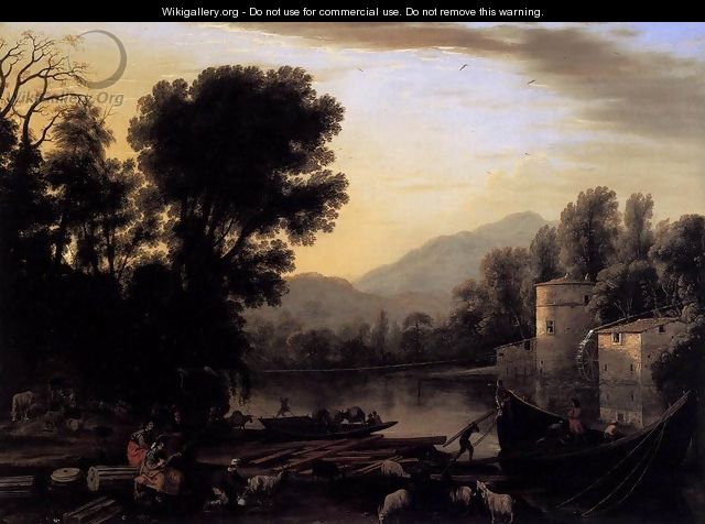 The Mill 1631 - Claude Lorrain (Gellee)