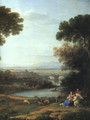 Landscape with the Rest on the Flight into Egypt (detail) 1666 - Claude Lorrain (Gellee)