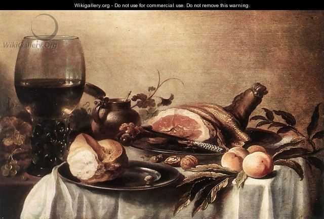 Still-life 1647 - Pieter Claesz.