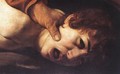 The Sacrifice of Isaac (detail 2) 1601-02 - Caravaggio