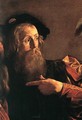 The Calling of Saint Matthew (detail 4) 1599-1600 - Caravaggio