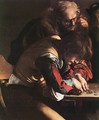 The Calling of Saint Matthew (detail 1) 1599-1600 - Caravaggio