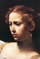 Judith Beheading Holofernes (detail 1) c. 1598 - Caravaggio