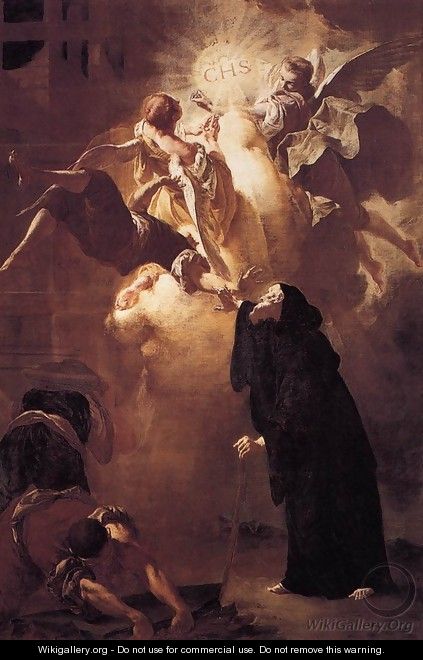 Miracle of San Francesco da Paola c. 1750 - Francesco Cappella
