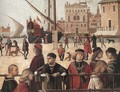 Arrival of the English Ambassadors (detail 2) 1495-1500 - Vittore Carpaccio