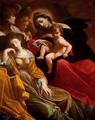 The Dream of Saint Catherine of Alexandria c. 1593 - Lodovico Carracci