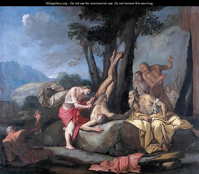 Apollo and Marsyas - Giulio Carpioni