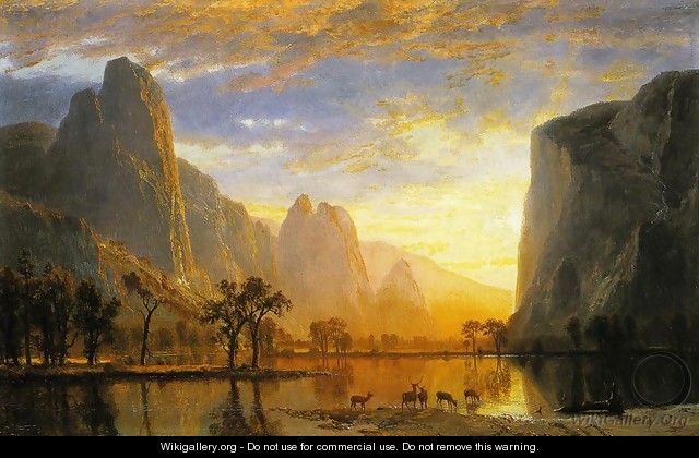 Valley of the Yosemite 1864 - Albert Bierstadt