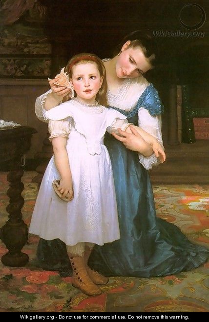 The Shell 1871 - William-Adolphe Bouguereau