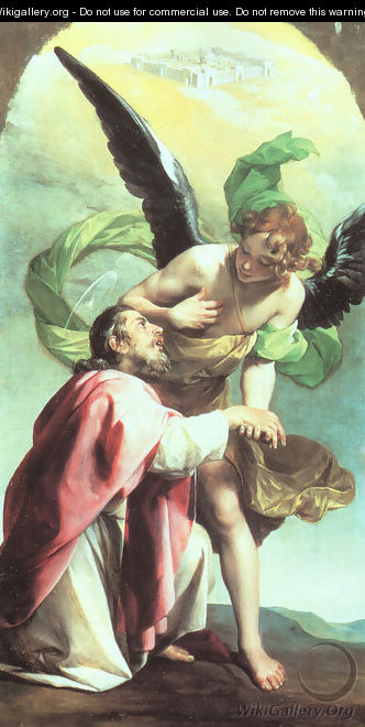 The Vision of Saint John, 1635 - Alonso Cano