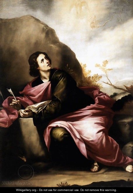St John the Evangelist on Pathmos 1646-50 - Alonso Cano