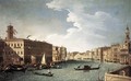 The Grand Canal with the Fabbriche Nuove at Rialto 1734-37 - Bernardo Canal