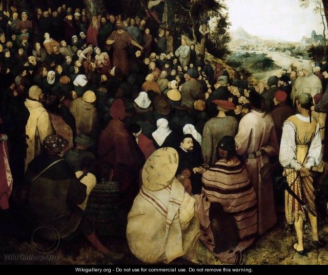 The Sermon of St John the Baptist (detail 1) 1566 - Pieter the Elder Bruegel
