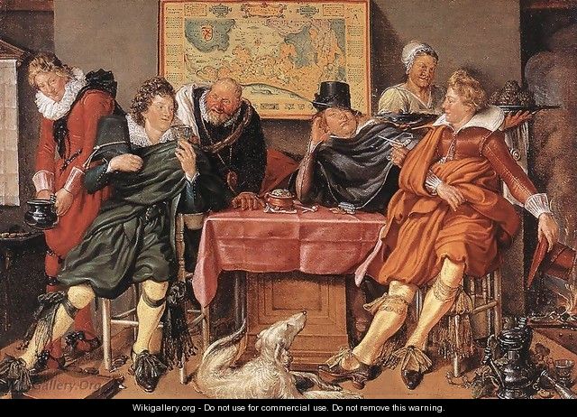 Merry Company 1617-20 - Willem Buytewech