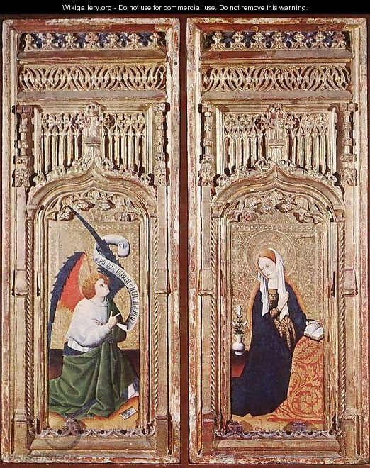Annunciation c. 1450 - Juan de Burgos