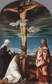 Crucifix with Mary, Mary Magdalen and St John the Evangelist 1519 - Hans, the elder Burgkmair