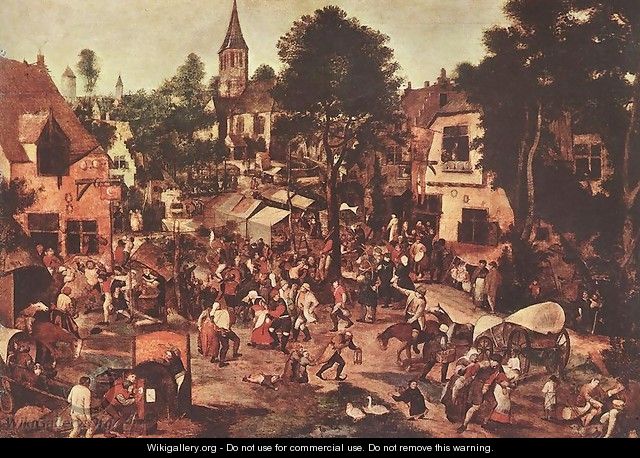 Village Feast - Pieter The Younger Brueghel
