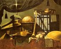 Still-Life with Musical Instruments (undated) - Evaristo Studio of Baschenis