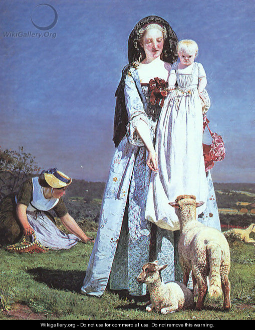 The Pretty Baa-Lambs 1852 - Ford Madox Brown