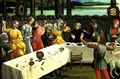 The Story of Nastagio degli Onesti (detail of the third episode) c. 1483 - Sandro Botticelli (Alessandro Filipepi)