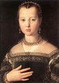 Portrait of Maria de' Medici 1551 - Agnolo Bronzino