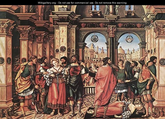 The Suicide of Lucretia 1528 - Jörg the Elder Breu