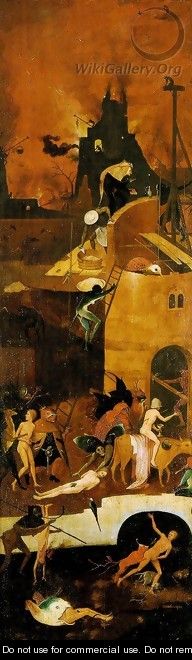 Triptych of Haywain (right wing-2) 1500-02 - Hieronymous Bosch