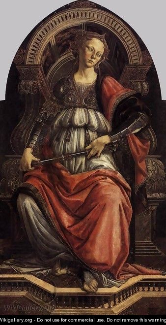 Fortitude c. 1470 - Sandro Botticelli (Alessandro Filipepi)