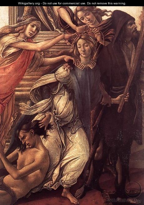 Calumny (detail 2) 1495 - Sandro Botticelli (Alessandro Filipepi)