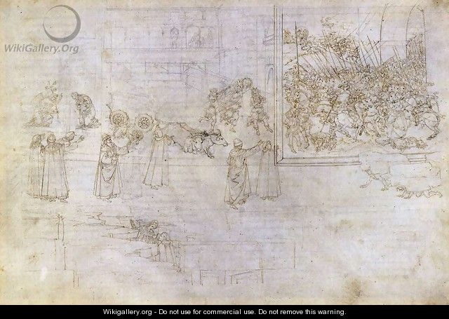 Purgatory X 1490s - Sandro Botticelli (Alessandro Filipepi)