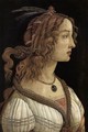 Portrait of a Young Woman 1480-85 - Sandro Botticelli (Alessandro Filipepi)