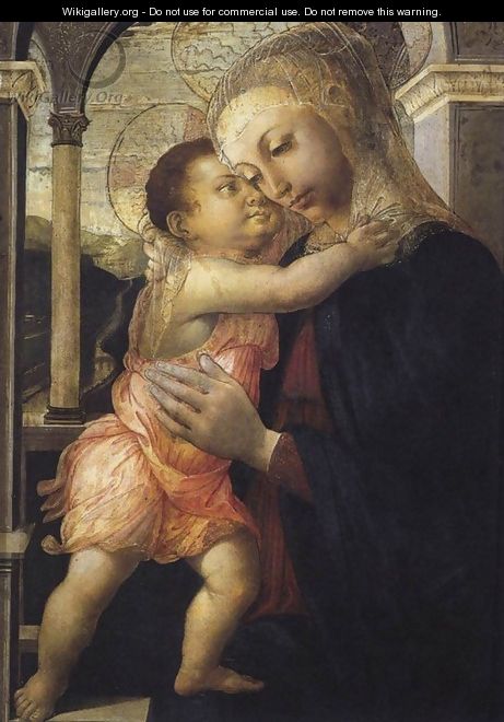 Madonna and Child (Madonna della Loggia) c. 1467 - Sandro Botticelli (Alessandro Filipepi)