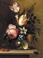 Flowers in a Vase c. 1660 - Hans Bollongier