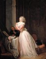 Lady at Her Toilet - Louis Léopold Boilly