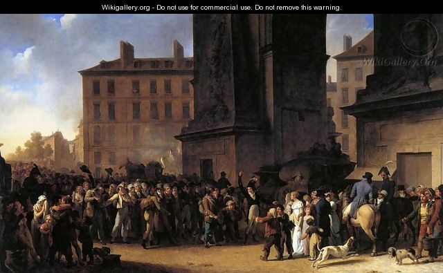 Departure of the Conscripts in 1807, 1808 - Louis Léopold Boilly