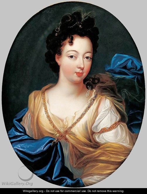 Portrait of the Duchess of Modena - Pierre Gobert
