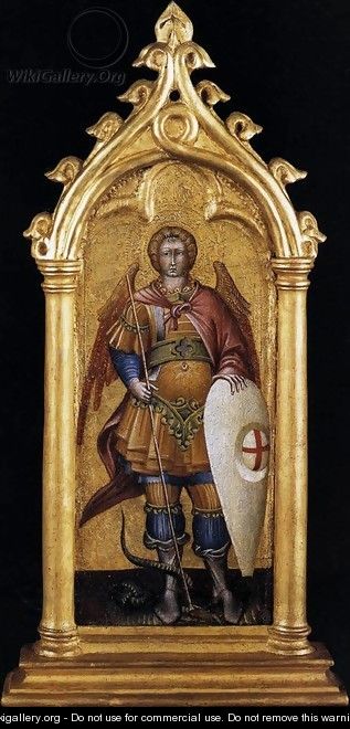 St Michael the Archangel c. 1440 - Giovanni di Paolo