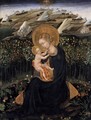 Madonna of Humility (Virgin and Child) c. 1442 - Giovanni di Paolo