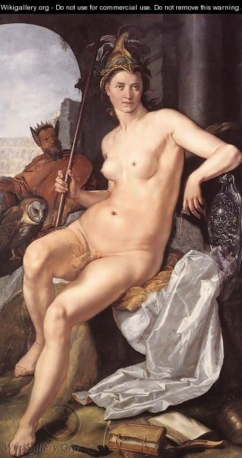 Minerva 1611 - Hendrick Goltzius