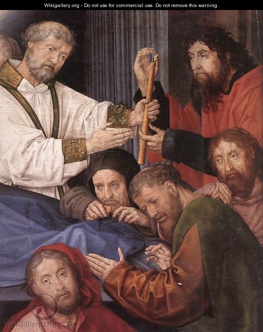 The Death of the Virgin (detail 5) c. 1480 - Hugo Van Der Goes