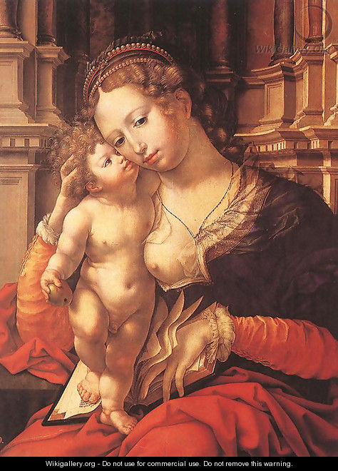 Virgin and Child c. 1527 - Jan (Mabuse) Gossaert