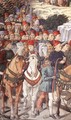 Procession of the Youngest King (detail 2) 1459-60 - Benozzo di Lese di Sandro Gozzoli