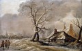 Winter Landscape 1627 - Jan van Goyen
