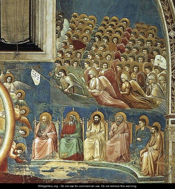 Last Judgment (detail 3) 1306 - Giotto Di Bondone