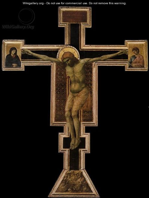 Crucifix 1290-1300 - Giotto Di Bondone
