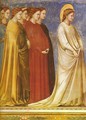 No. 12 Scenes from the Life of the Virgin- 6. Wedding Procession (detail 2) 1304-06 - Giotto Di Bondone
