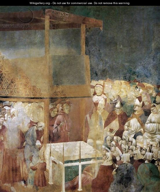 Legend of St Francis- 24. Canonization of St Francis 1300 - Giotto Di Bondone